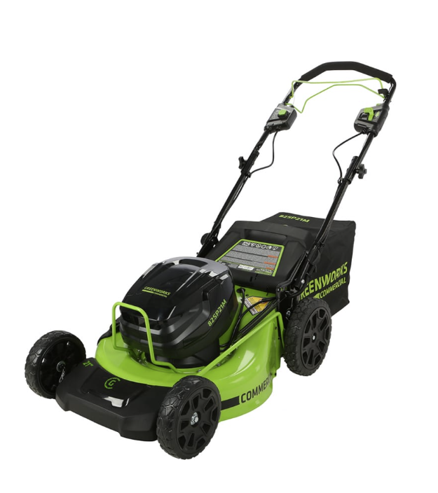 Аккумуляторная газонокосилка Greenworks GC82LM51SP самоходная (без акк. и зу) – №1