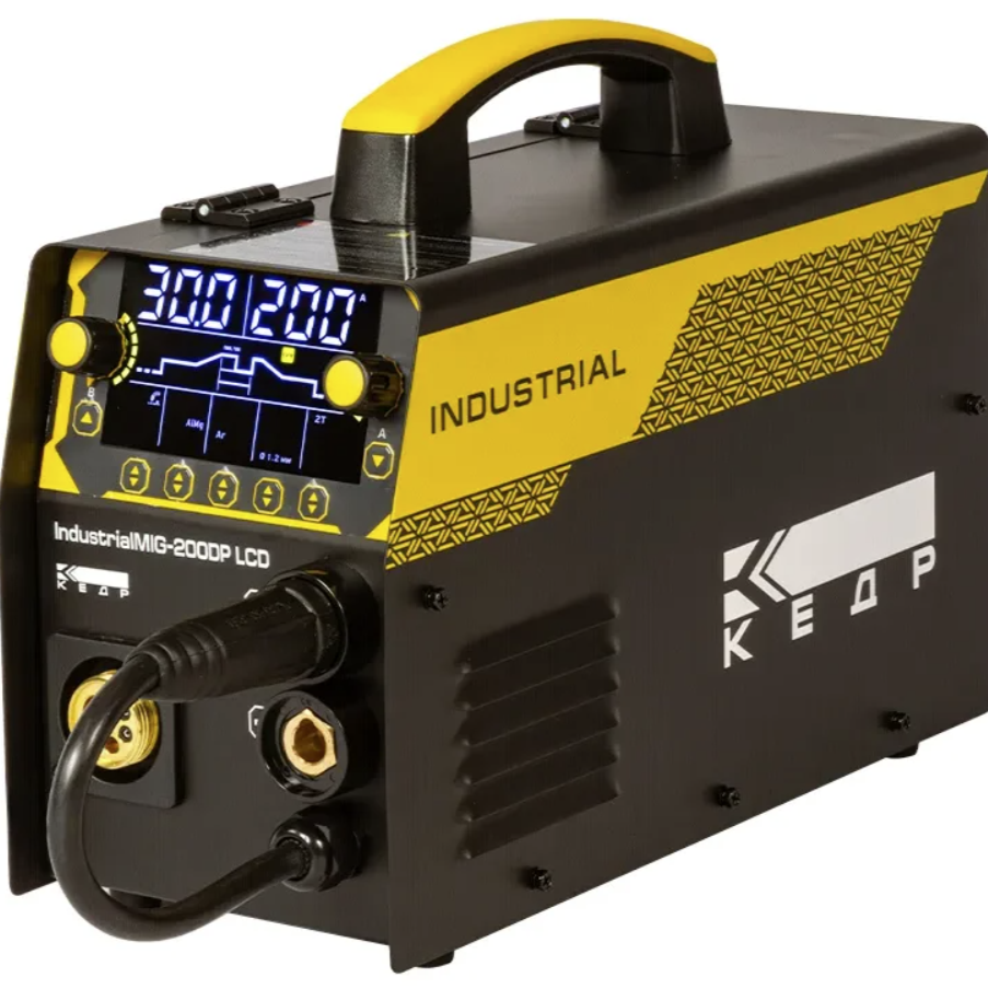 Сварочный полуавтомат Кедр IndustrialMIG-200DP LCD – №1