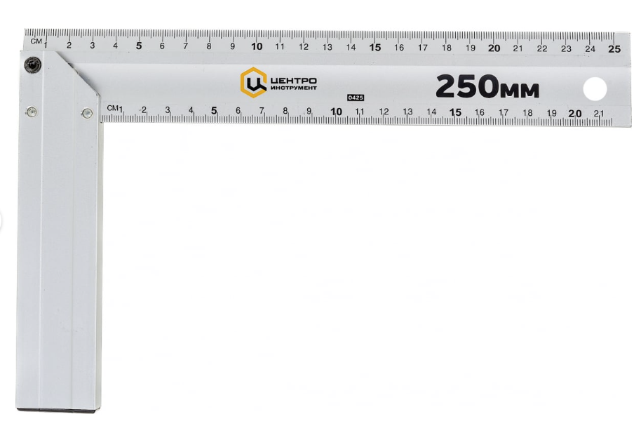 Угольник алюминиевый ЦентроИнструмент 250 мм (0425) – №1