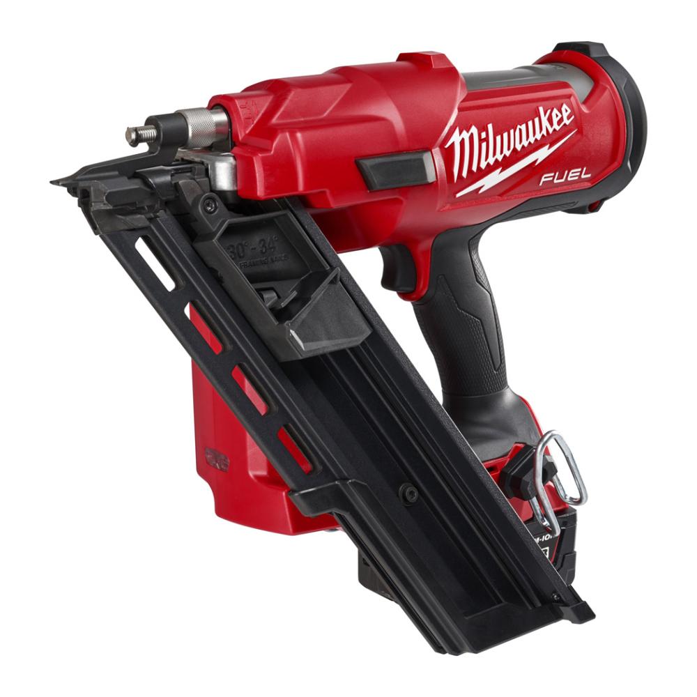 Аккумуляторный гвоздезабиватель Milwaukee M18 FFN-502C (2х5,0 Ач) – №1