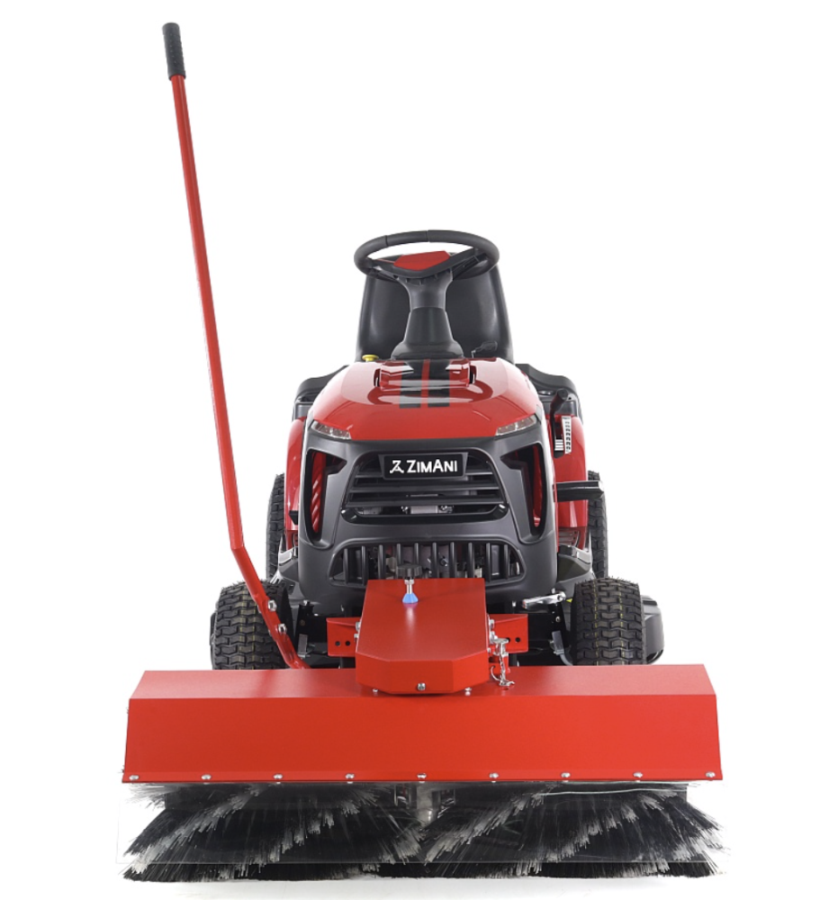 Щетка фронтальная для садовых тракторов ZimAni GB100.2 100 см – №3