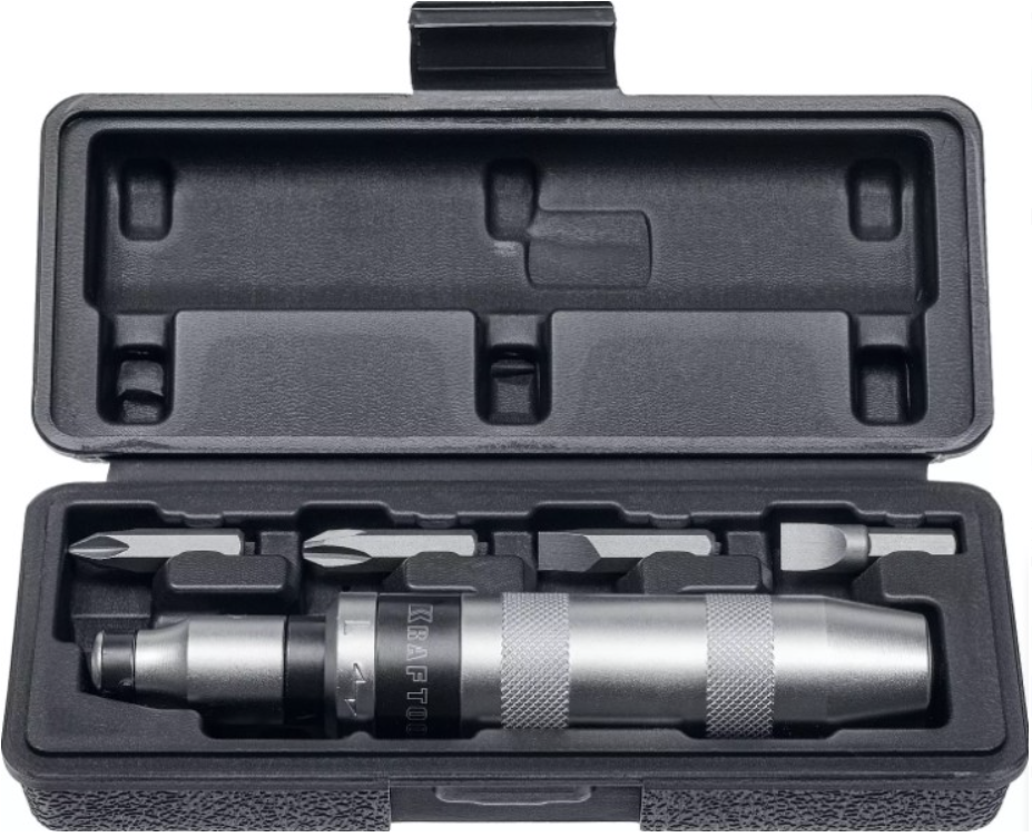 Отвертка ударная Kraftool ID-6 поворотная (6 пред) (25555) – №1