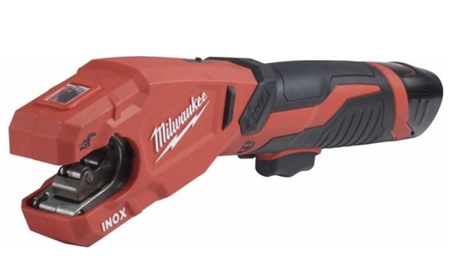 Аккумуляторный труборез по нержавеющей стали Milwaukee M12 PCSS-202C – фото №1 Аккумуляторный труборез по нержавеющей стали Milwaukee M12 PCSS-202C – №1