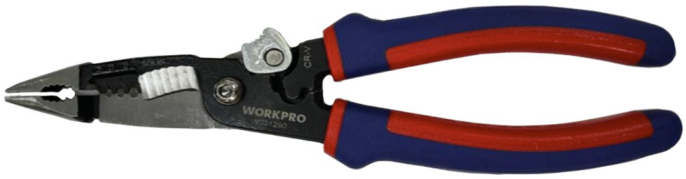 Многофункциональный инструмент для зачистки проводов WORKPRO 5-в-1 (WP291011) – фото №1 Многофункциональный инструмент для зачистки проводов WORKPRO 5-в-1 (WP291011) – №1