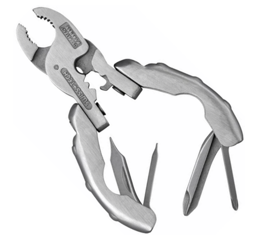 Мультитул-брелок Swiss+Tech Micro-Plus EX 9-в-1 (ST50016) – фото №1 Мультитул-брелок Swiss+Tech Micro-Plus EX 9-в-1 (ST50016) – №1