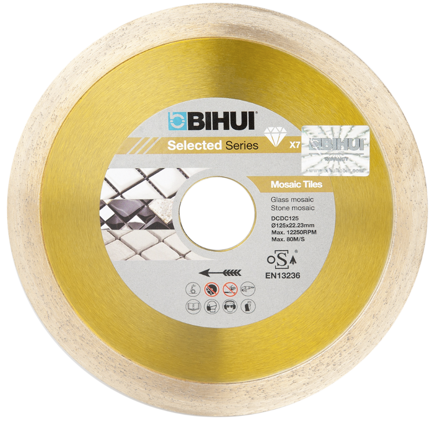 Диск алмазный Bihui B-Mosaic 125х1,1х22,2 мм – фото №1 Диск алмазный Bihui B-Mosaic 125х1,1х22,2 мм – №1