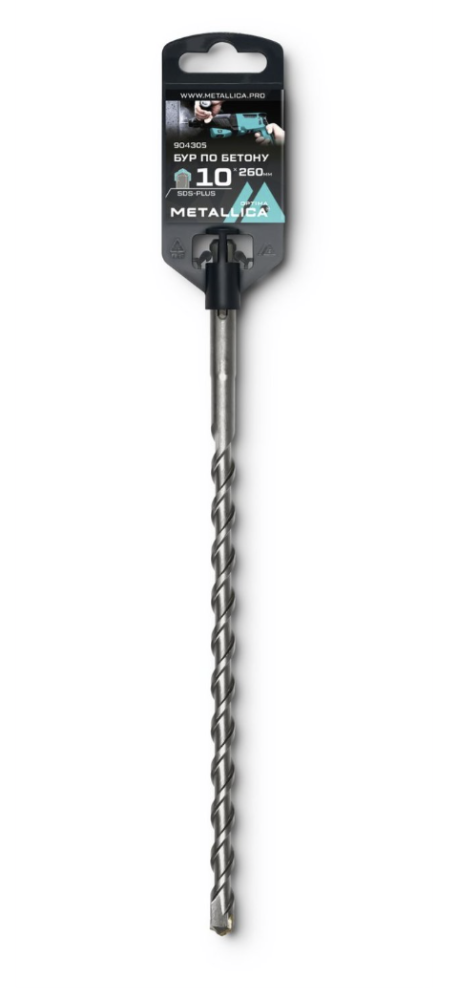 Бур SDS+ Metallica Optima 10х260/200 мм – №1