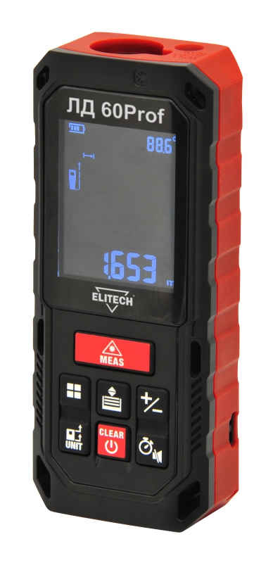 Лазерный дальномер Elitech ЛД 60 Prof – №1