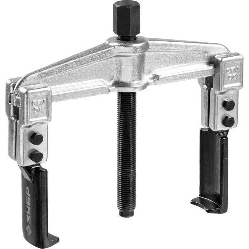 Съемник раздвижной Зубр Профессионал 2-захватный, 100 мм с тонкими захватами – №1