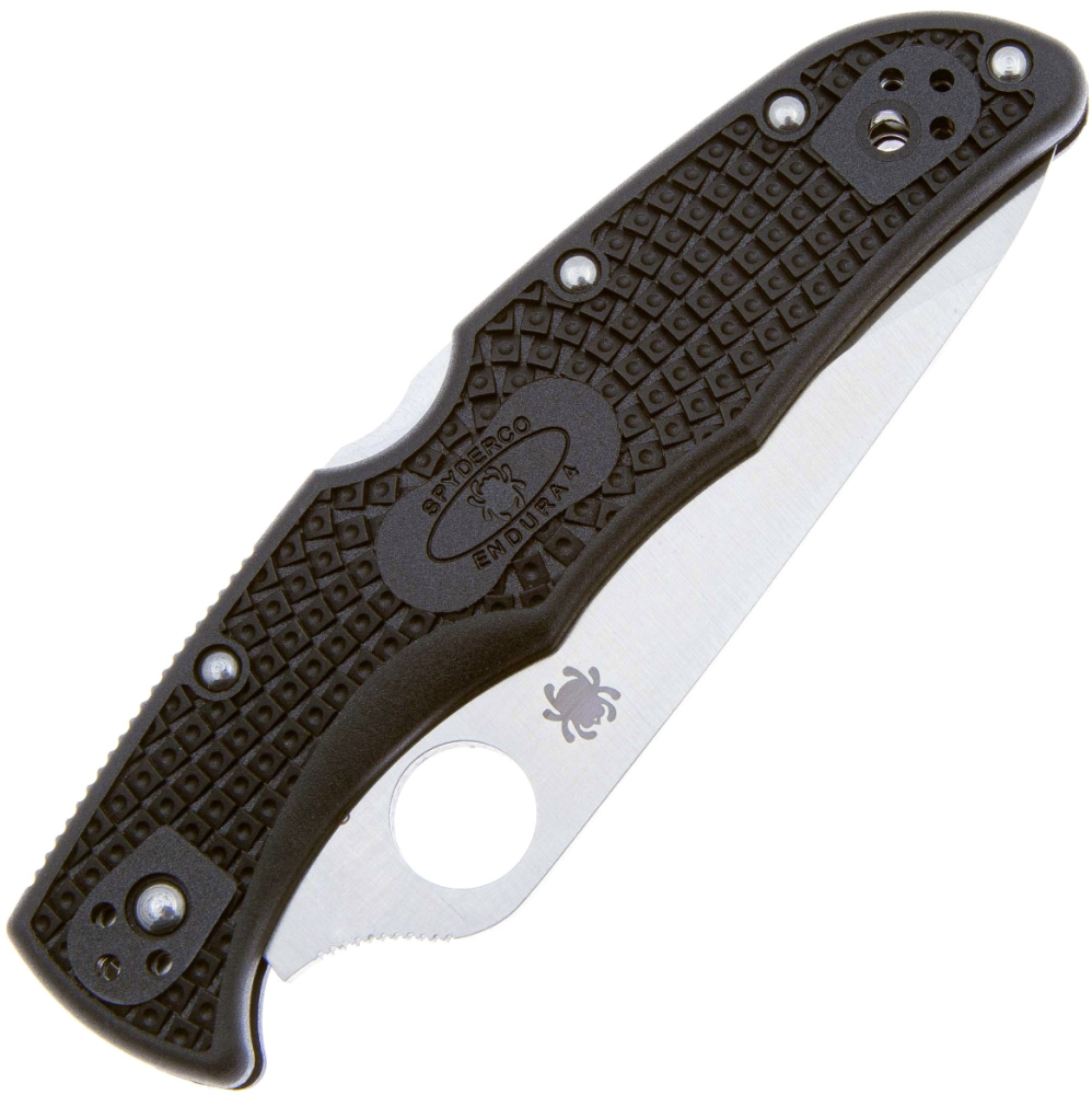 Нож Spyderco Endura 4 с рукоятью Black FRN (10SBK) – фото №1 Нож Spyderco Endura 4 с рукоятью Black FRN (10SBK) – №1