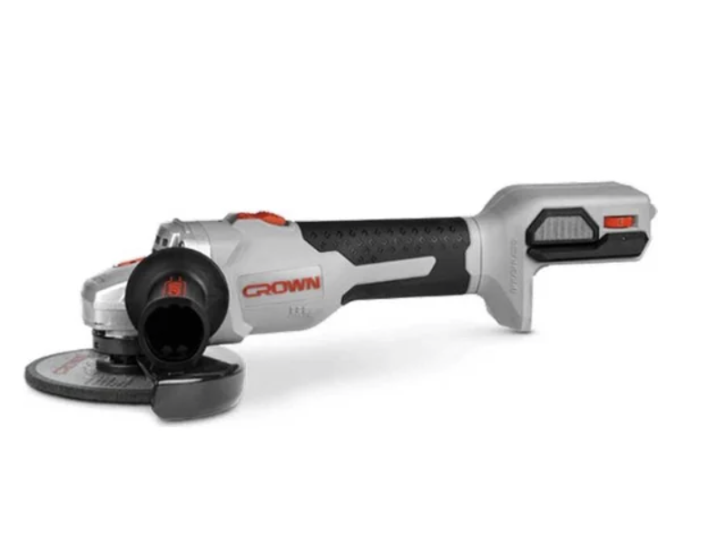 Аккумуляторная УШМ Crown CT23008-125HX (без акк. и зу) – фото №1 Аккумуляторная УШМ Crown CT23008-125HX (без акк. и зу) – №1