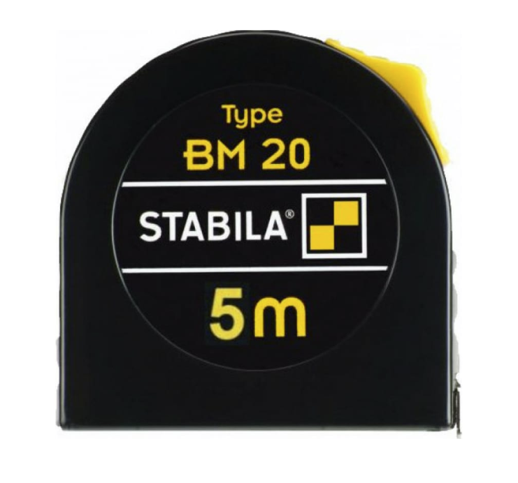Рулетка Stabila ВМ 20 5м – фото №1 Рулетка Stabila ВМ 20 5м – №1