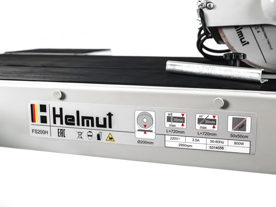 Плиткорез электрический Helmut FS200H – фото №9 Плиткорез электрический Helmut FS200H – №9