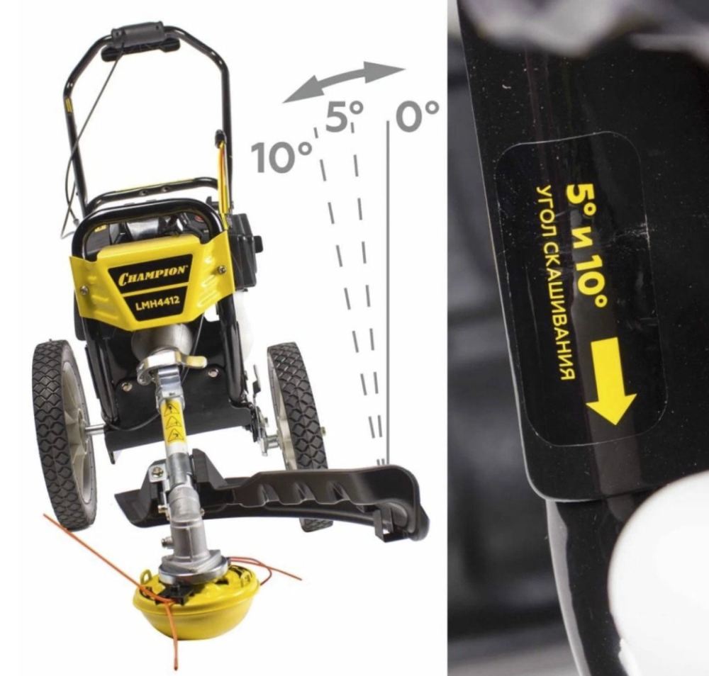 Газонокосилка бензиновая Champion LMH4412 – №7