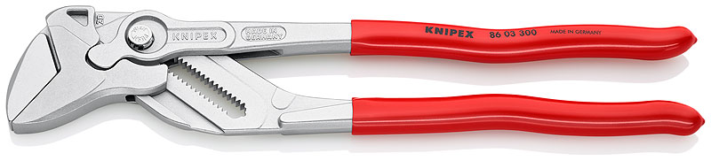 Клещи переставные-гаечный ключ Knipex 300 мм (KN-8603300) – фото №1 Клещи переставные-гаечный ключ Knipex 300 мм (KN-8603300) – №1