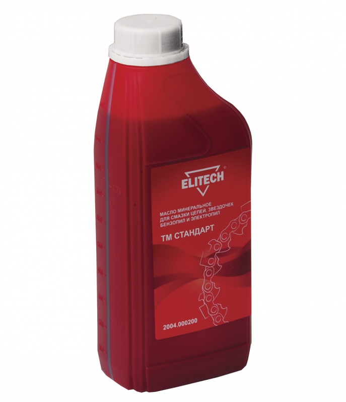 Масло для цепи Elitech 1л полусинтетическое – №1