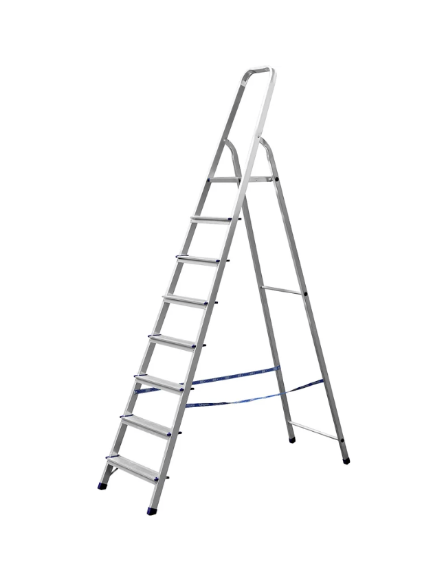 Лестница алюминиевая СИБИН 8 ступеней (38801-8) – №1