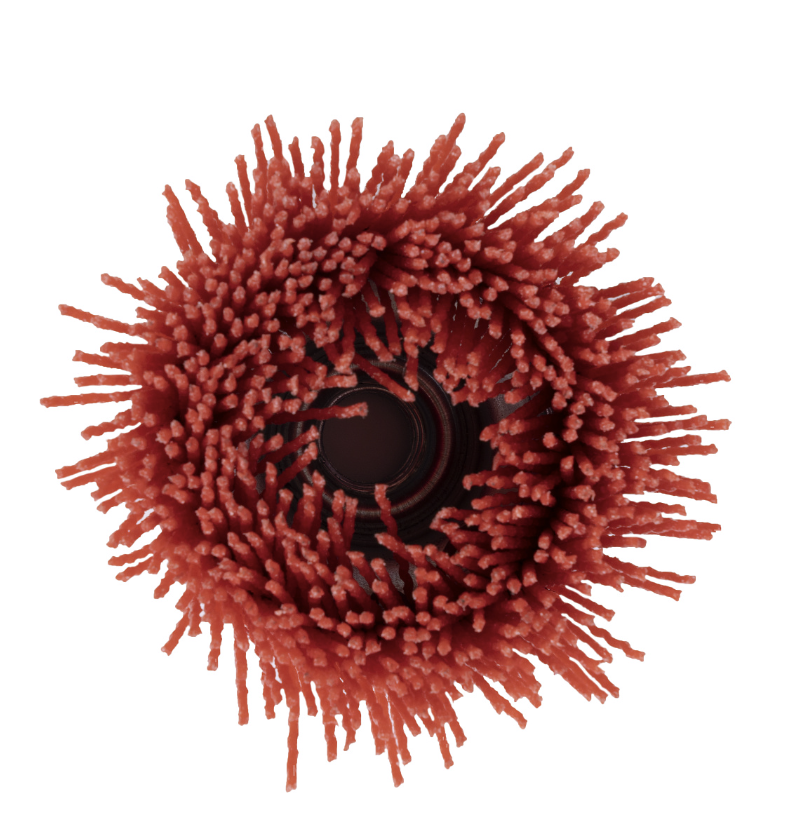 Корщетка для УШМ Elitech 85 мм М14, чашка – №1