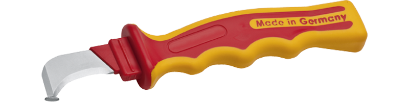 Нож монтажный с изогнутым лезвием NWS VDE 195 мм (2043K) – №1