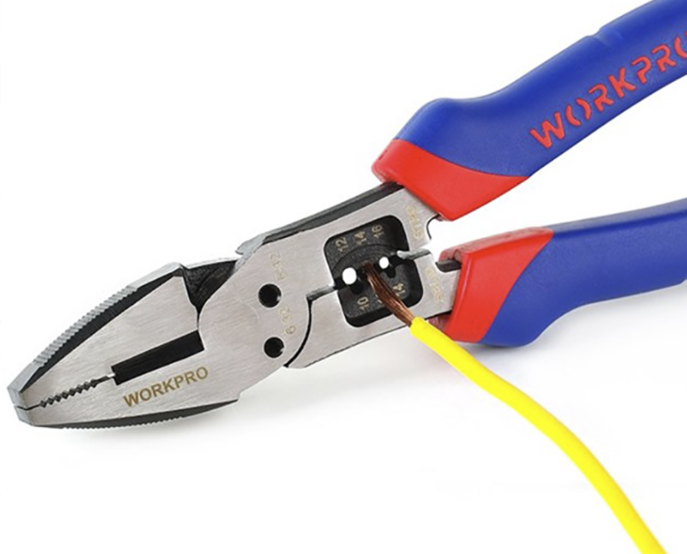 Пассатижи WORKPRO 200 мм многофункциональные (WP231085) – №1