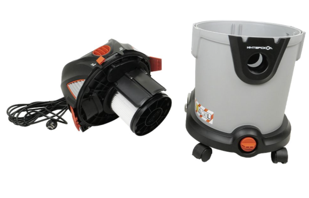 Пылесос строительный Интерскол ПУ-30/1400РЭ + 3 комплекта мешков в подарок – №3