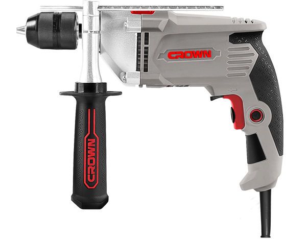 Дрель ударная Crown CT10130C – фото №1 Дрель ударная Crown CT10130C – №1