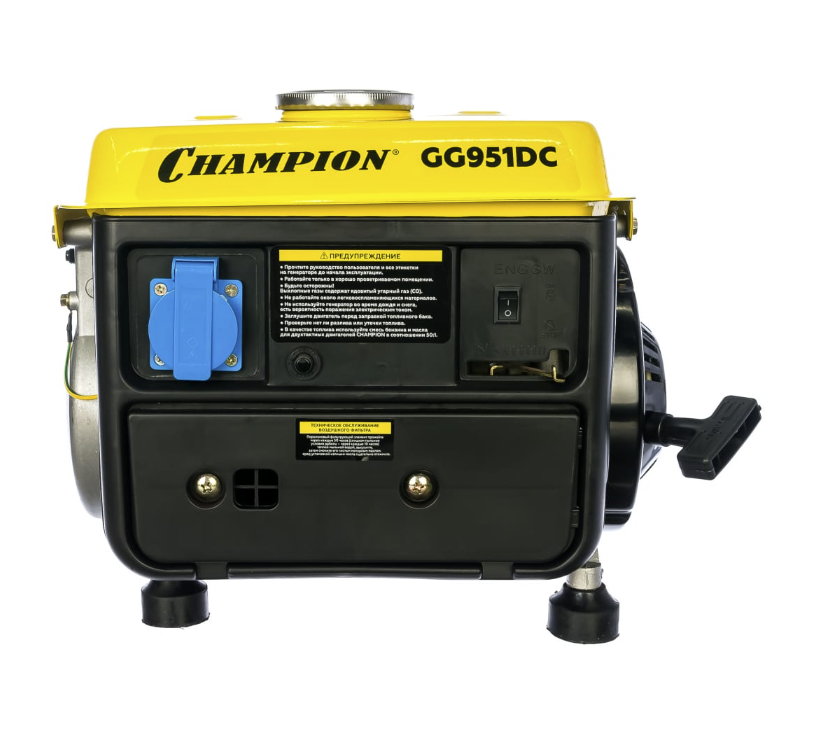 Генератор бензиновый Champion GG951DC – фото №1 Генератор бензиновый Champion GG951DC – №1