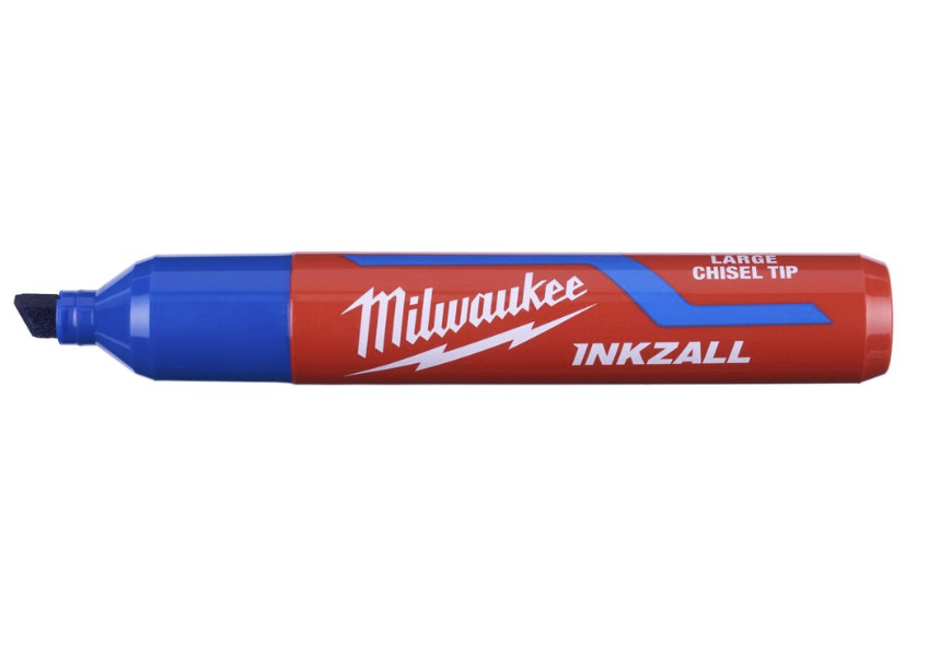 Маркер строительный Milwaukee Inkzall Large L, синий – фото №1 Маркер строительный Milwaukee Inkzall Large L, синий – №1