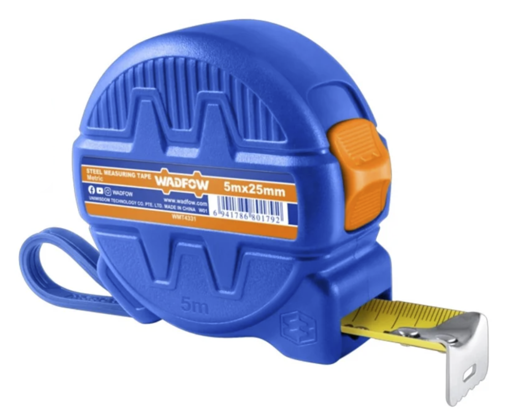 Рулетка WadFow WMT4331 5 м х 25 мм – фото №1 Рулетка WadFow WMT4331 5 м х 25 мм – №1