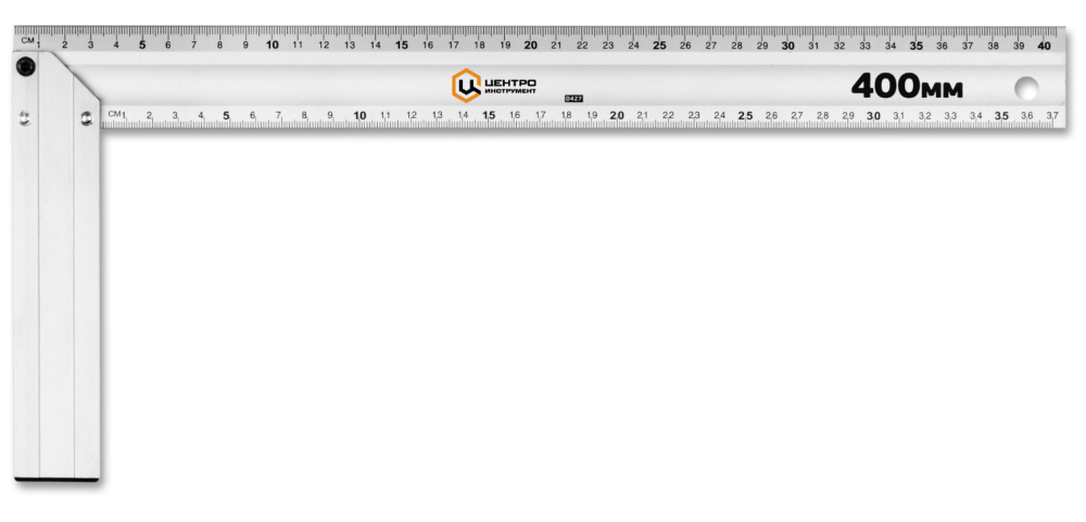 Угольник алюминиевый ЦентроИнструмент 400 мм (0427) – №1