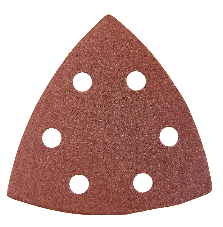 Лист шлифовальный Elitech 93х93 мм Р320, треугольный (5 шт) – №1
