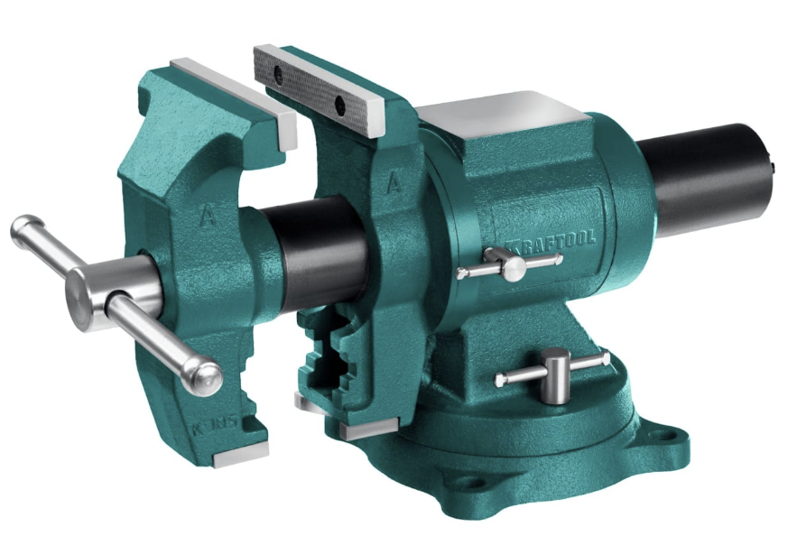 Тиски слесарные Kraftool 3D Multi-Purpose 125 мм (32706-125) – фото №1 Тиски слесарные Kraftool 3D Multi-Purpose 125 мм (32706-125) – №1