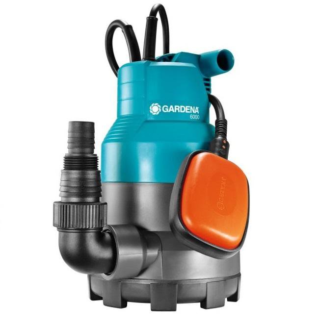 Насос дренажный Gardena 6000 S Classic для чистой воды – фото №1 Насос дренажный Gardena 6000 S Classic для чистой воды – №1