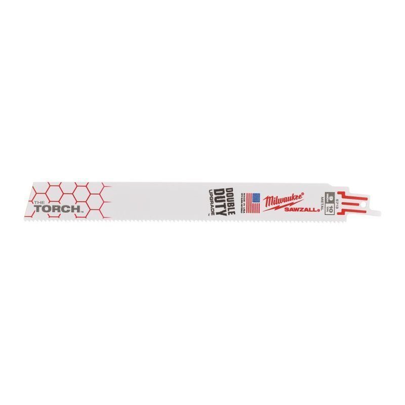 Полотно сабельное Milwaukee The Torch 230x2,5 мм (1 шт) – №1