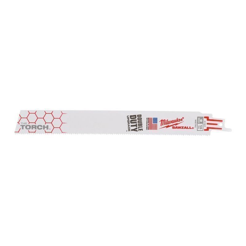Полотно сабельное Milwaukee The Torch 230x1,8 мм (1 шт) – №1