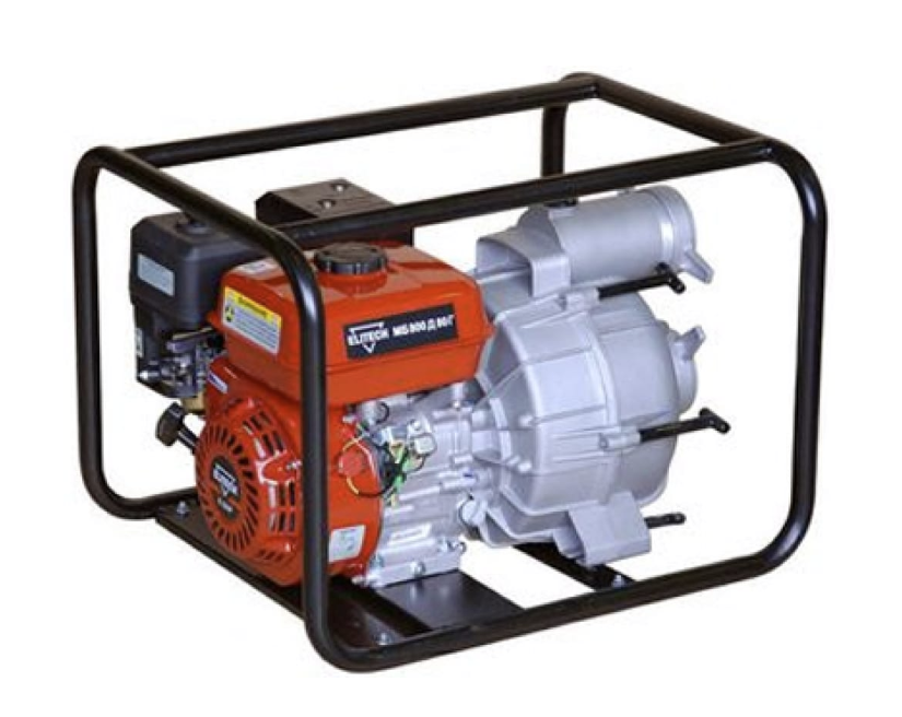 Мотопомпа бензиновая Elitech МБ 800Д 80Г для грязной воды – №1