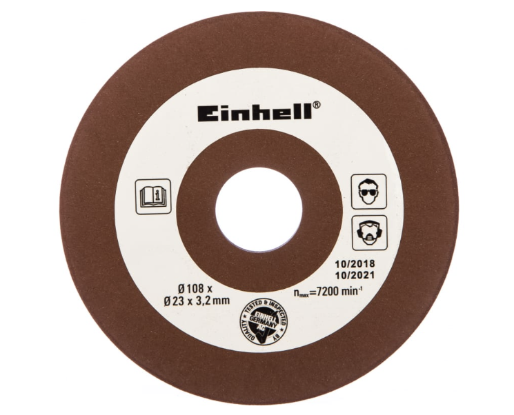 Диск заточной для цепей Einhell 108х2,3х23 мм – фото №1 Диск заточной для цепей Einhell 108х2,3х23 мм – №1