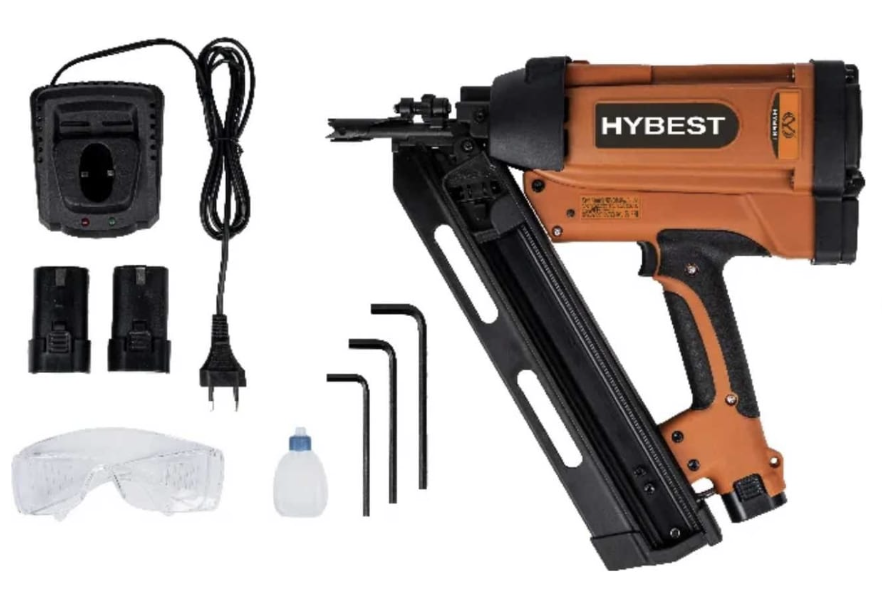 Пистолет монтажный газовый Hybest GFN3490B – фото №2 Пистолет монтажный газовый Hybest GFN3490B – №2