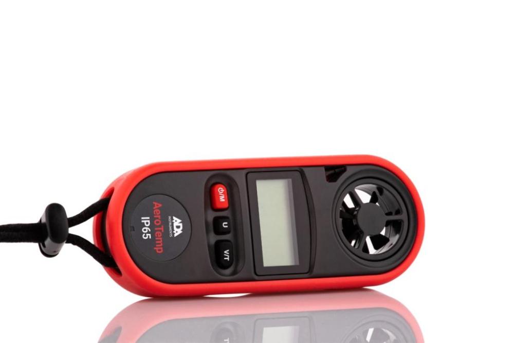 Анемометр-термометр измеритель скорости потока воздуха ADA AeroTemp IP65 – №2