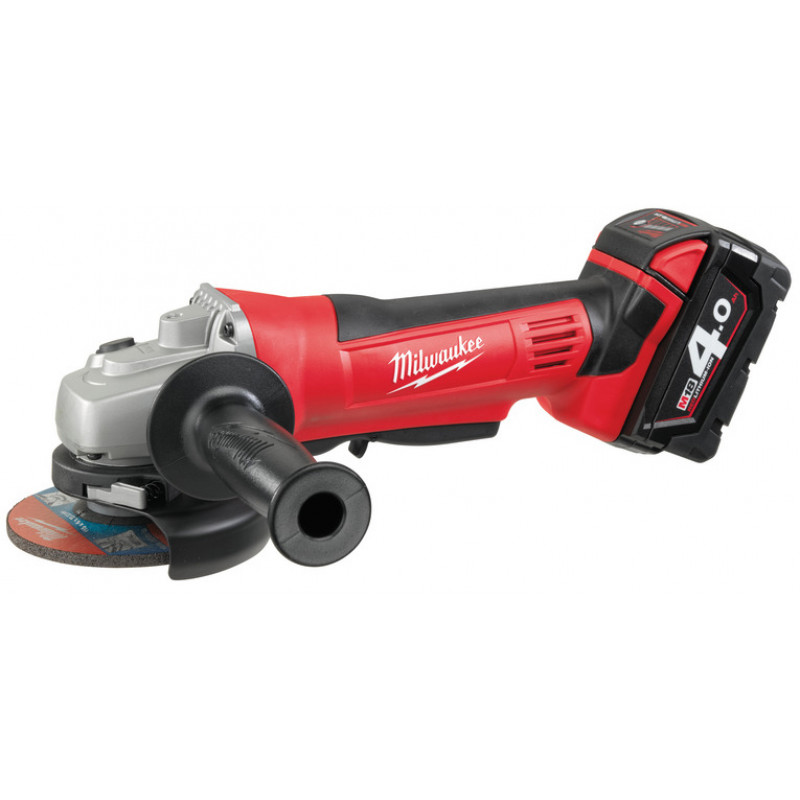 Аккумуляторная УШМ Milwaukee HD18 AG115-402С (Li-Ion 4 Ач) – №1