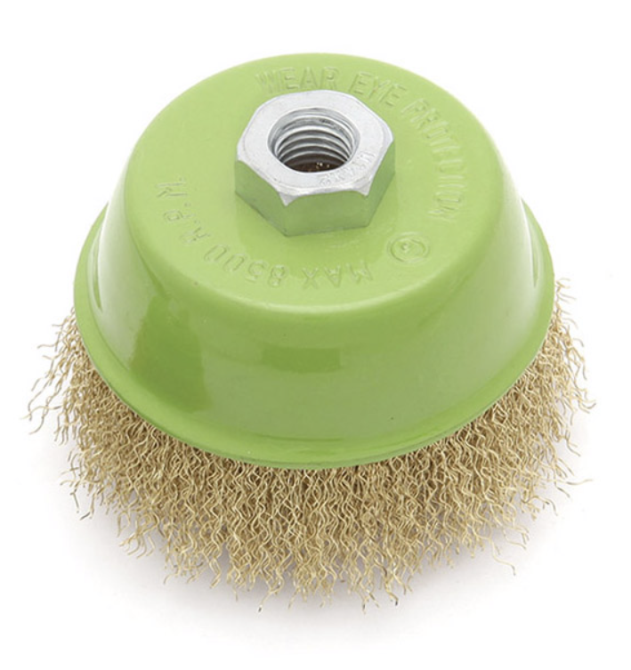 Щётка для УШМ Дело Техники 150 мм проволочная чашка – №1