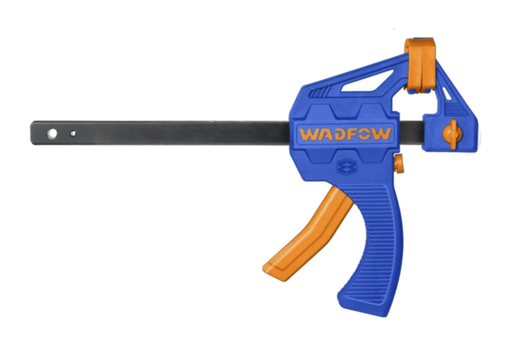 Струбцина быстрозажимная WadFow WCP4374 100х35 мм – фото №1 Струбцина быстрозажимная WadFow WCP4374 100х35 мм – №1