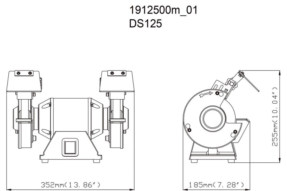 Станок заточной Metabo DS 125 – фото №1 Станок заточной Metabo DS 125 – №1