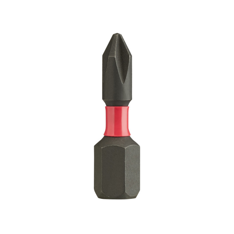 Бита Milwaukee Shockwave PH2х25 мм – фото №1 Бита Milwaukee Shockwave PH2х25 мм – №1
