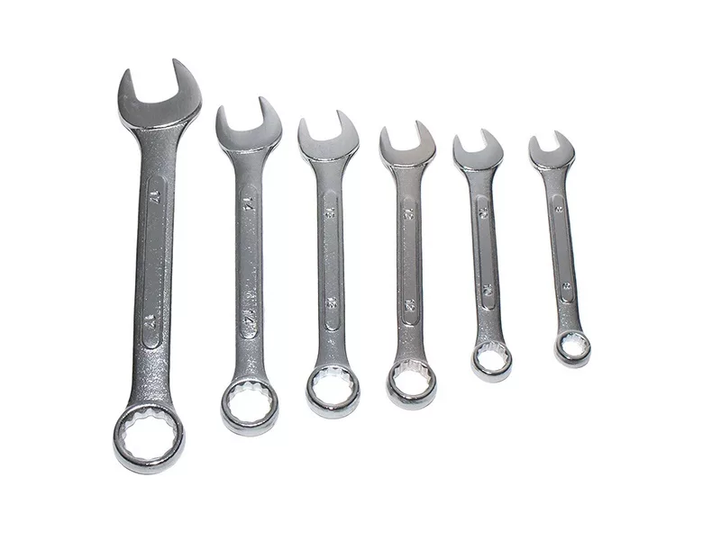 Набор ключей комбинированных Strong 8-17 мм (6 шт) – №1