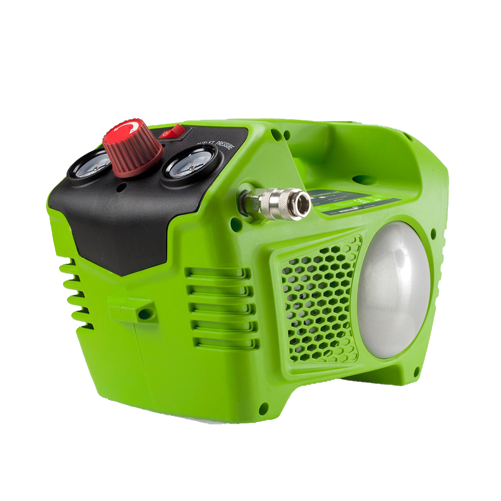 Аккумуляторный компрессор Greenworks G24AC 24В 4100302 – фото №1 Аккумуляторный компрессор Greenworks G24AC 24В 4100302 – №1