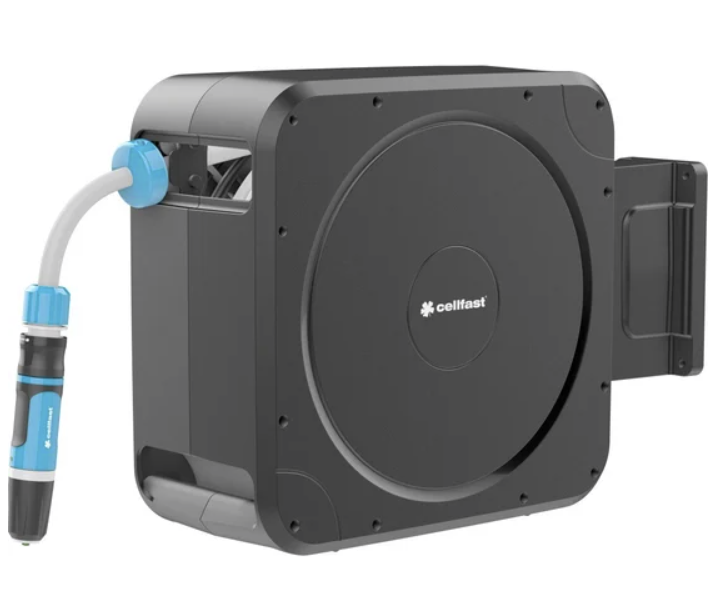 Автоматическая настенная катушка со шлангом Cellfast 20 ERGO (55-410) – №1