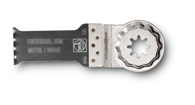 Насадка-полотно для реноватора Fein StarlockPlus Universal BiMetal 60x28 мм – фото №1 Насадка-полотно для реноватора Fein StarlockPlus Universal BiMetal 60x28 мм – №1