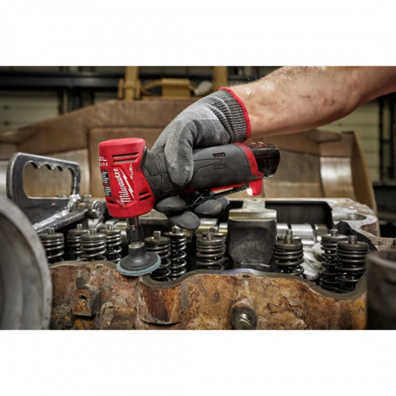Аккумуляторная цанговая шлифмашина Milwaukee M12 FDGA-422B FUEL – №3