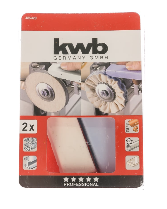 Композит-паста полировальная KWB белая/голубая (2 шт) – фото №1 Композит-паста полировальная KWB белая/голубая (2 шт) – №1
